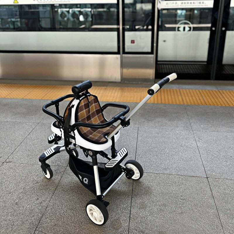 双胞胎溜娃神器双人可前后坐轻便携带折叠宝宝小孩婴儿二胎手推车