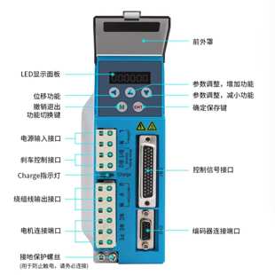 杰美康110J12135EC-1000+3HSS2208闭环三相步进电机驱动12Nm 220V