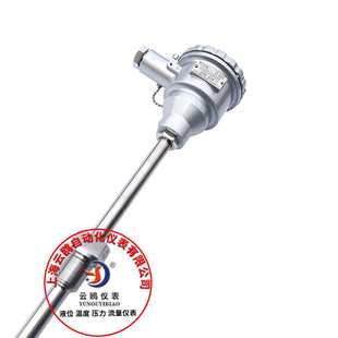 法兰套管 441固定螺纹K型热套式 不锈钢耐高温防爆热电偶WRN 240