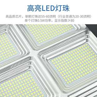 LED路灯头照明壁灯庭院灯 户外防水高亮度大功率工程太阳能路灯