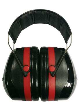 3M 头带耳罩SNR35头带式隔音耳罩降噪劳保H540A-411-SV Optime 3