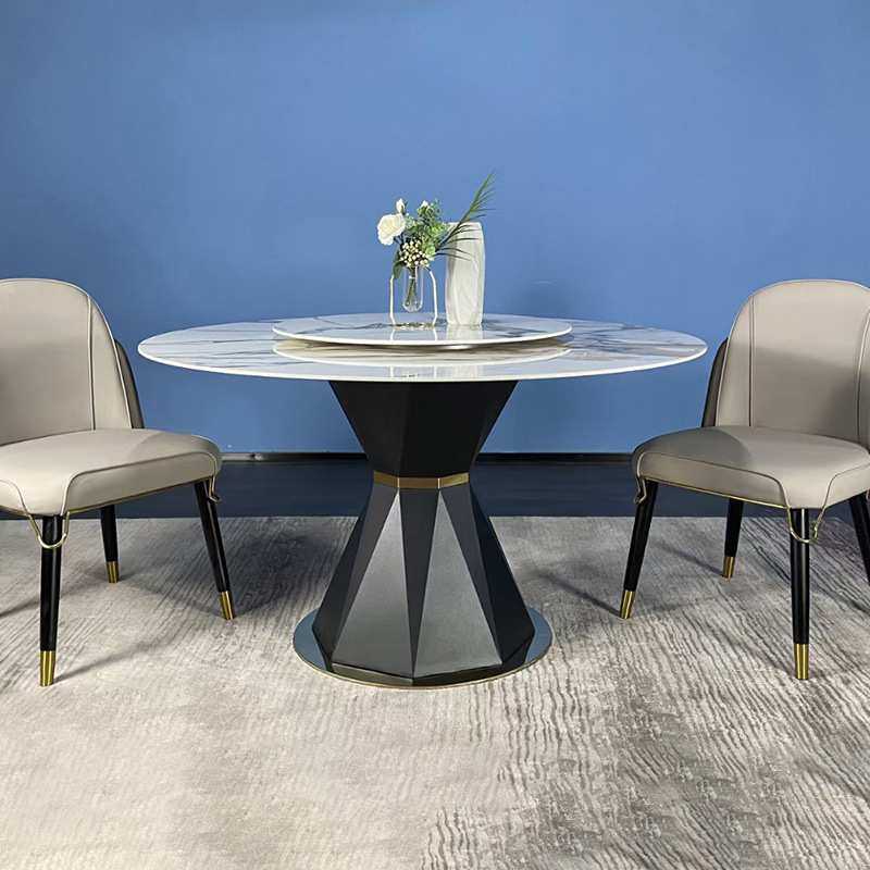 轻奢岩板餐桌椅组合现代简约岩板圆桌圆形饭桌家用带转盘小户型,鲜花速递/花卉仿真/绿植园艺,割草机/草坪机,淘宝优惠券,粉丝福利购,淘宝优惠卷