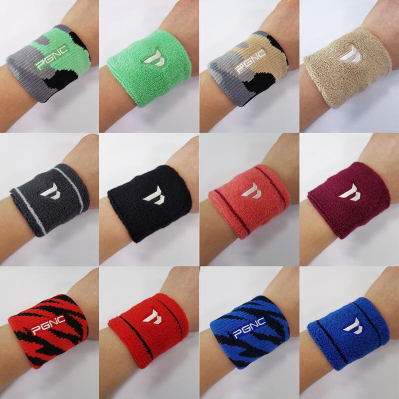 PGNC佩极酷男女运动护腕韩国进口健身羽毛球护具手腕套透气两只装