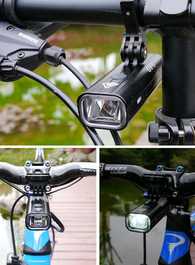 DK自行车灯前灯德规800流明 DERRICK 夜骑 强光 防水 骑行可USB充