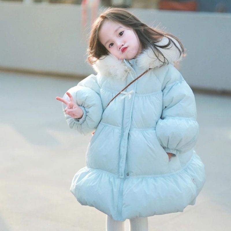 女童公主冬装棉袄新款儿童2025羽绒棉服洋气冬季棉衣加厚外套宝宝