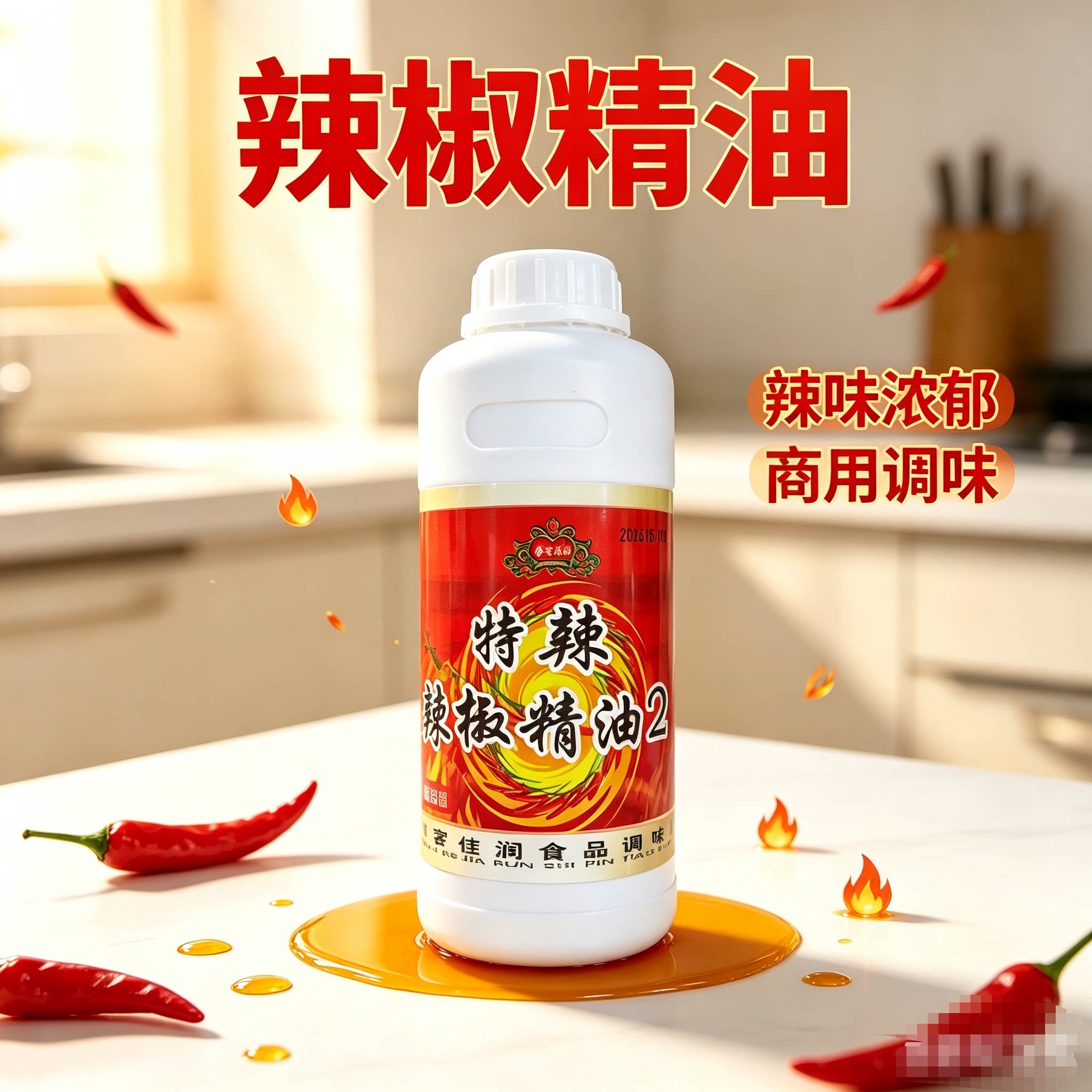 食客佳润辣椒精油2号特辣商用辣椒精特辣麻辣卤味火锅麻辣烫