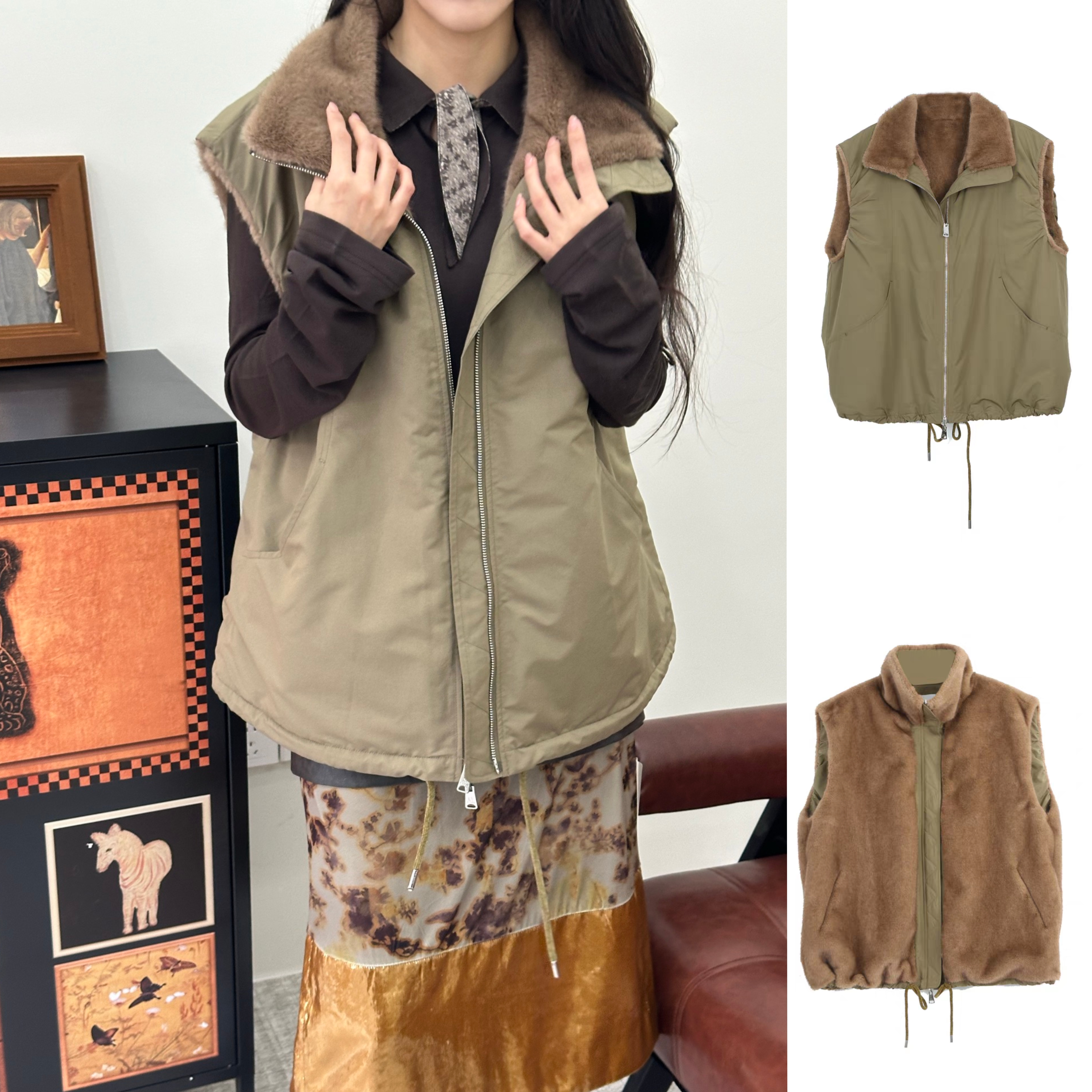 现货秒发 ASYUS 官方授权 26PS双面穿马甲