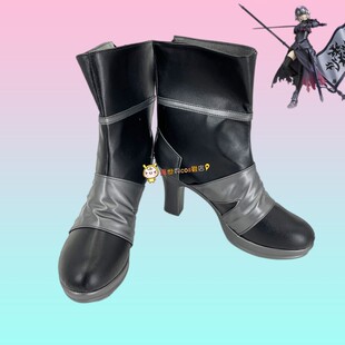 FGO贞德黑贞德cos鞋定做2915动漫游戏人物cosplay表演鞋来图定制