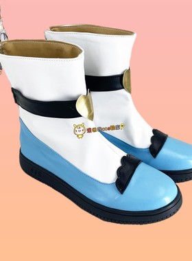 VSPO虚拟主播英丽萨cosplay鞋定做3718漫展演出cos鞋支持来图定做