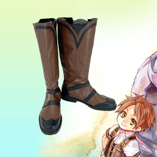 无职转生鲁迪cos鞋定做1437动漫游戏人物漫展cosplay鞋子来图定制