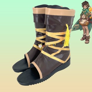 王者荣耀桑启画中游cos鞋定做1089动漫游戏人物cosplay表演鞋定做
