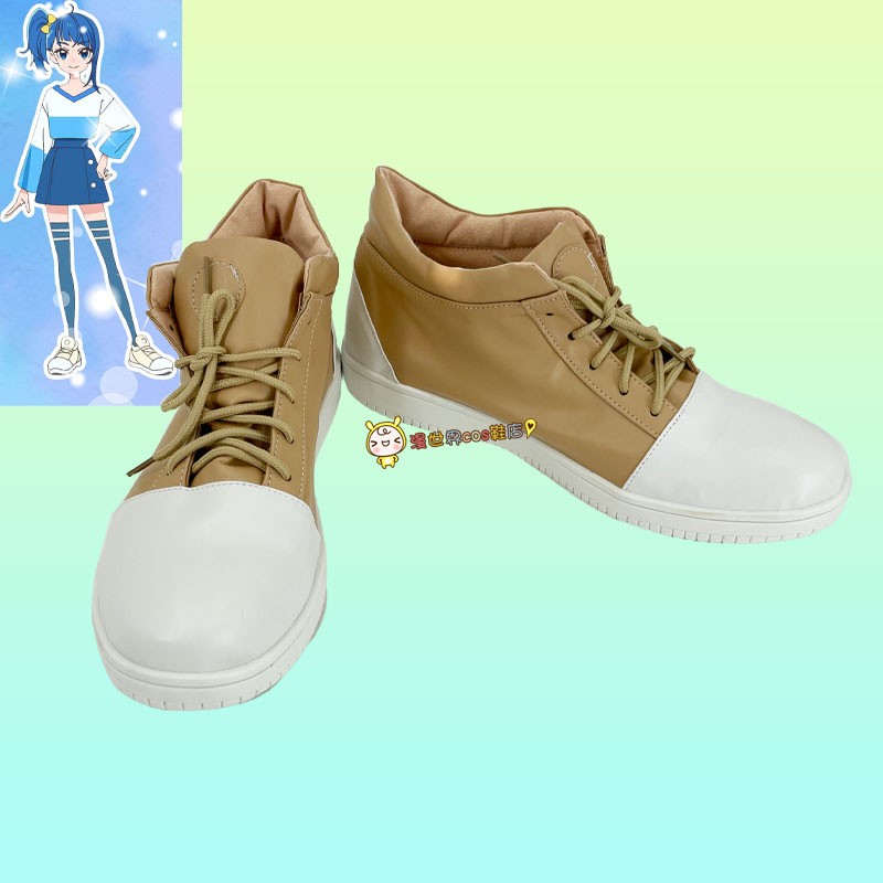 光之美少女·索拉哈勒瓦塔尔cos鞋定做2507cosplay表演鞋来图定制