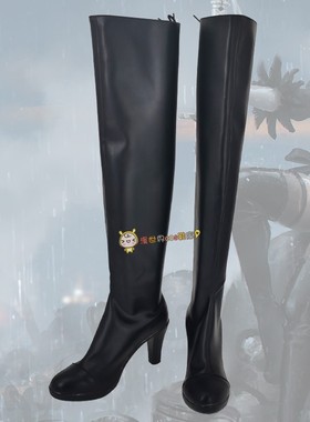 尼尔机械纪元2bcos鞋定制0342游戏人物cosplay鞋靴子来图还原定做