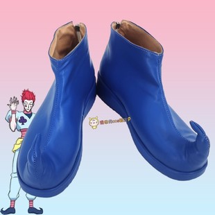 全职猎人西索cos鞋定制0340cosplay鞋子来图还原定做