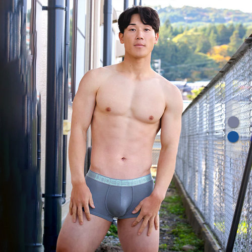 男士平角内裤莫代尔轻薄透气U凸