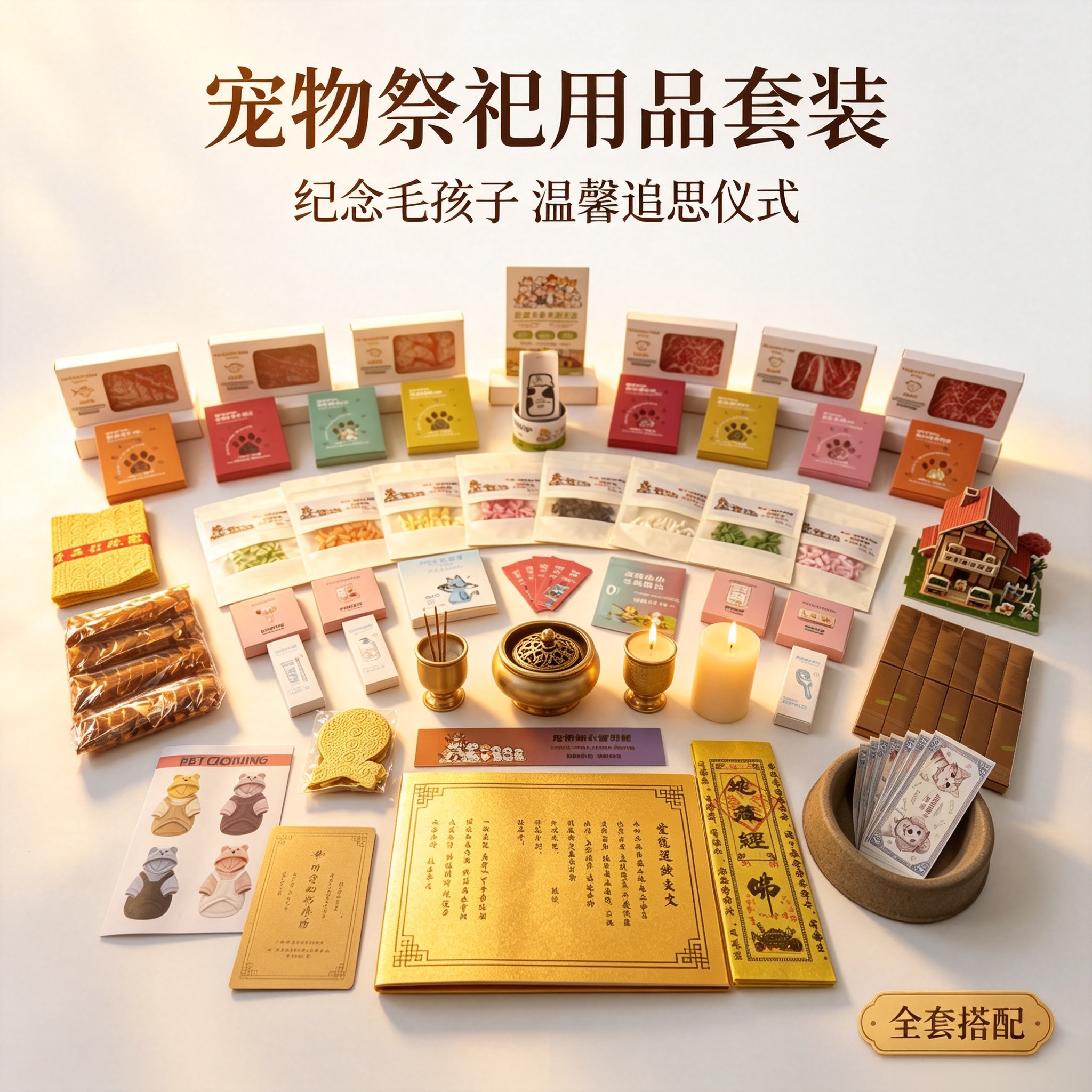 头七三五尾七烧纸猫狗纸钱
