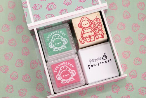 【茱茱酱国内现货】pentonote pepin联名笔记本 印章