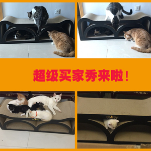 猫抓板大号猫沙发猫玩具瓦楞纸猫磨爪板耐磨耐抓宠物猫咪用品包邮