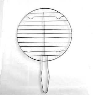 烤网 电陶炉光波炉烤架赠品架不锈钢圆形烤网烤架烤炉配套烤网韩式