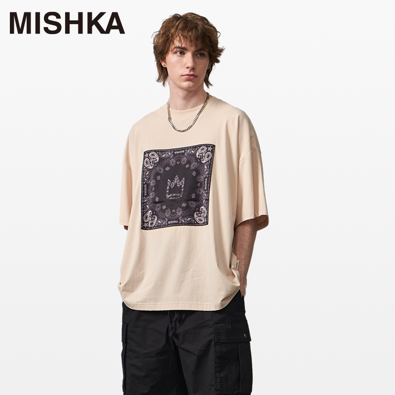 MISHKA短袖美式复古T恤