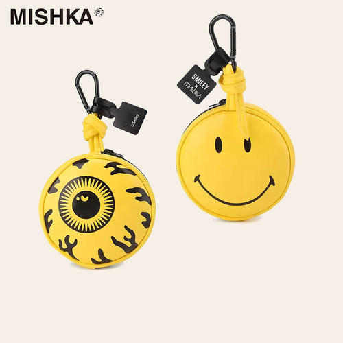 mishkaxsmiley合作笑脸零钱包