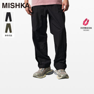 MISHKA直筒裤工装风休闲裤