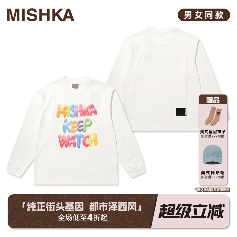 MISHKA长袖休闲常规纯棉