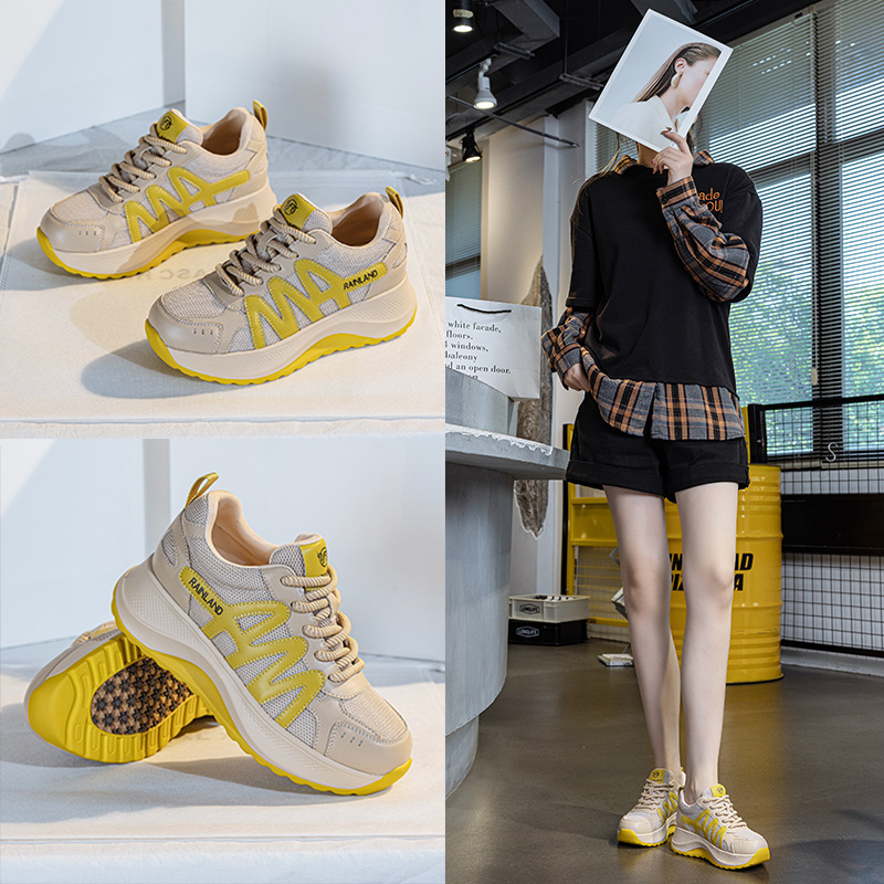 雨土2025新款秋季健身休闲鞋