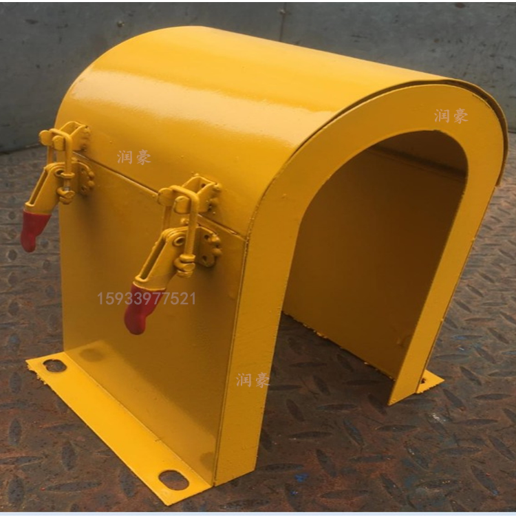 水泵电机联轴器防护罩靠背轮注意安全保护罩防尘防雨加工定制护罩