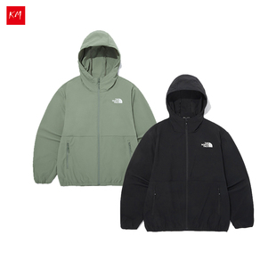 North Face The 韩国代购 北面24男女冰感连帽尼龙休闲夹克NJ3BQ11