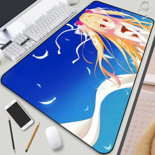 五彩斑斓的世界鼠标垫曙光二阶堂真红周边动漫游戏二次元键盘桌垫