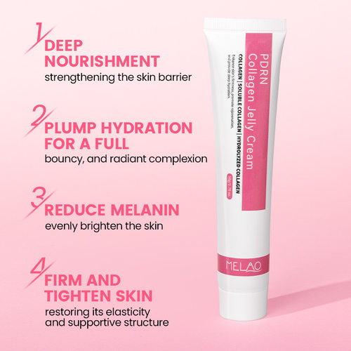 跨境PDRN胶原蛋白果冻霜紧致保湿啫喱面霜COLLAGEN JELLY CREAM