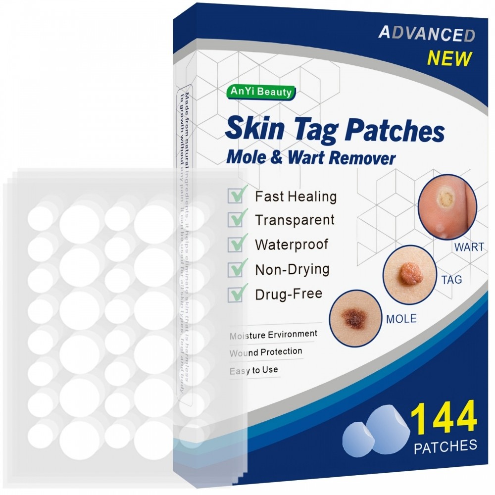 AnYi Beauty Skin Tag Patches Mole ， Wart Remover 144贴,彩妆/香水/美妆工具,其它彩妆,淘宝优惠券,粉丝福利购,淘宝优惠卷