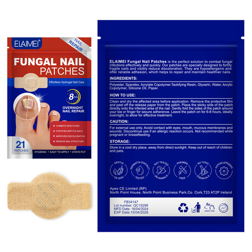 ELAIMEI 足部指甲贴FUNGAL NAIL PATCHES 21p