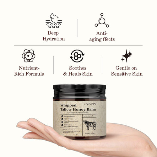 蜂蜜牛脂膏Whipped Beef Tallow Skin Care牛脂滋润霜润肤保湿霜