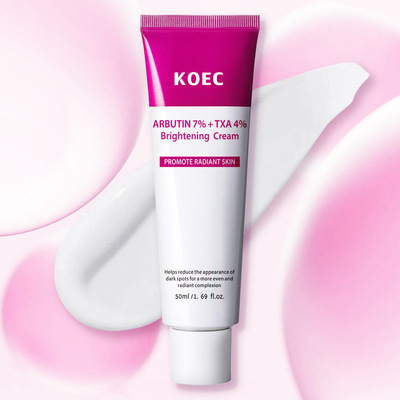 KOEC跨境熊果苷TXA滋润保湿面霜TK爆款Arbutin 7%+TXA 4% Cream