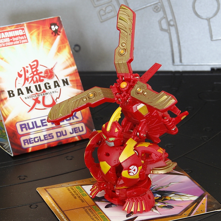 爆丸美版爆丸3.5款式磁性 人鱼战士 武器背包任意二合一组合套装