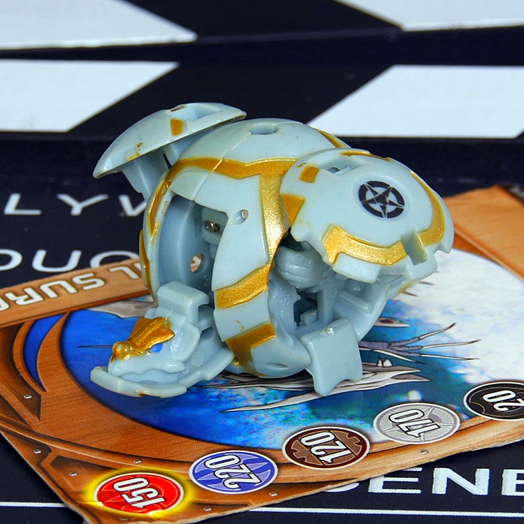 世嘉爆丸美版 重装犄龙3.5款式Saurus一代原色六属性稀有玩具球