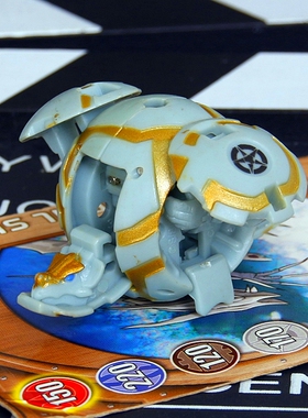 世嘉爆丸美版 重装犄龙3.5款式Saurus一代原色六属性稀有玩具球