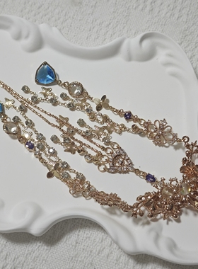 孤品古风头饰古典流苏古装发饰长流苏步摇汉服配饰