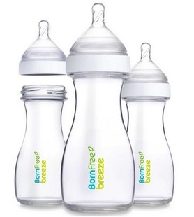 260ml 9oz Free宽口塑料奶瓶1m Born 拆单一只装 美国新款 现货