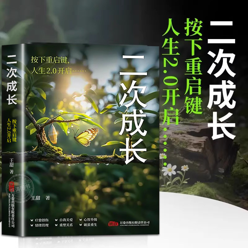 二次成长人格修补手册励志书籍
