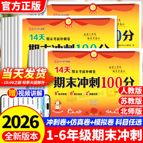 2026新版期末复习冲刺卷