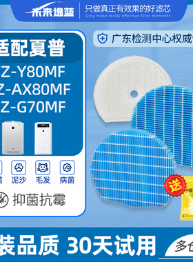 适用夏普Sharp FZ-Y80MF/AX80MF/G70MF加湿滤网滤芯