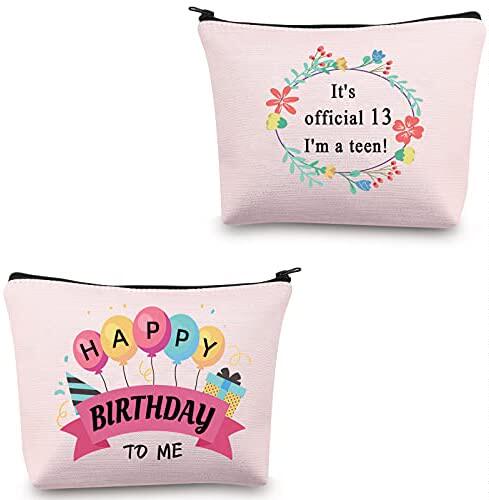 13th birthday gifts 13th birthday bag makeup pouch 13 year 