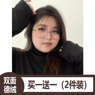 t恤上衣 300斤春秋季 纯色双面德绒半高领打底衫 女内搭保暖修身 长袖