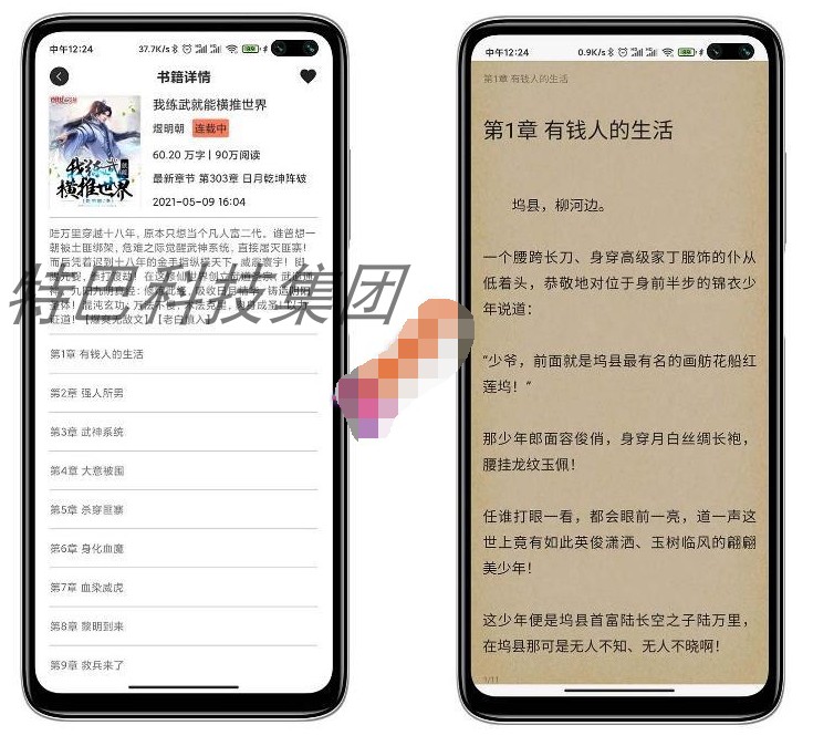 小说APP网站源码运营版+在线采集+10完本小说数据库