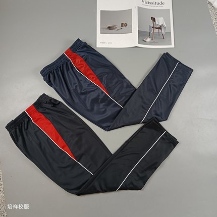 红三角校服裤子中小学生全国统一校裤男女生四季款红三角运动休闲