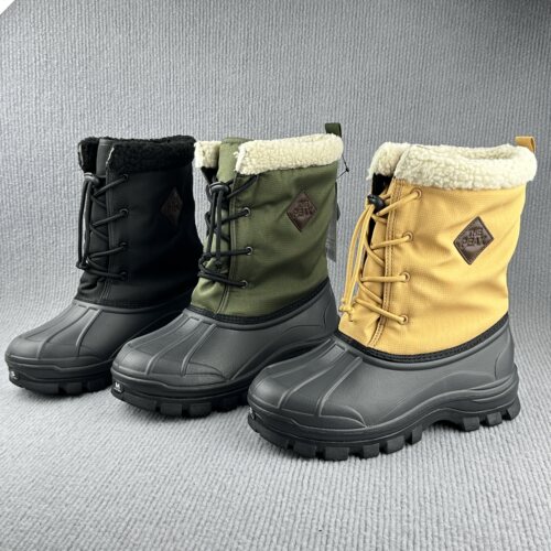 外贸出口尾货男女鞋轻便舒适休闲户外登山鞋带防滑抓防水雪地靴