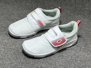 顺利外贸 校园滑板鞋魔术贴儿童运动鞋网面透气小白鞋